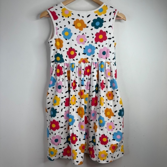 Hanna Andersson Dress 12 Floral Sundress Summer Beach Resort School Play Cotton - Picture 5 of 8
